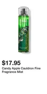 Bath & Body Works Candy Apple Cauldron Fine Fragrance Mist offer