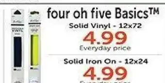 Hobby Lobby Four Oh Five Basics offer