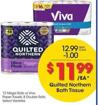 Ralphs Quilted Northern Bath Tissue offer