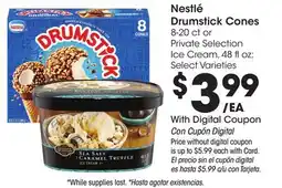 Ralphs Nestlé Drumstick Cones offer