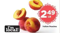 Food 4 Less Yellow Peaches offer