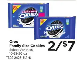 Food 4 Less Oreo Family Size Cookies offer