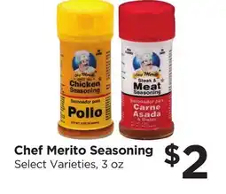 Food 4 Less Chef Merito Seasoning offer