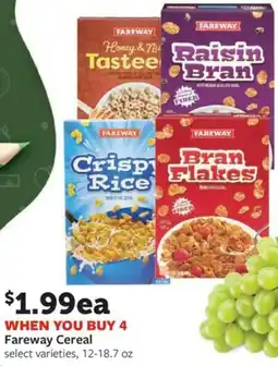 Fareway Fareway Cereal offer
