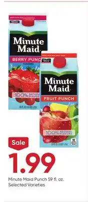 Stater Bros Minute Maid Punch offer