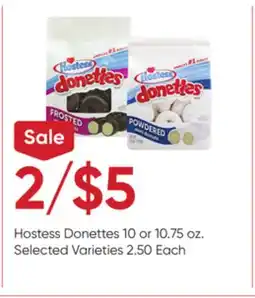 Stater Bros Hostess Donettes offer