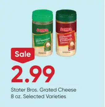 Stater Bros Stater Bros. Grated Cheese offer