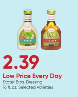 Stater Bros Stater Bros. Dressing offer