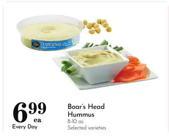 Pavilions Boar's Head Hummus offer