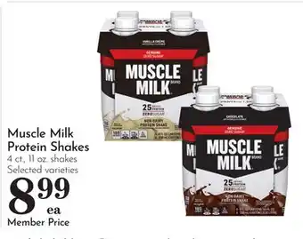 Pavilions Muscle Milk Protein Shakes offer