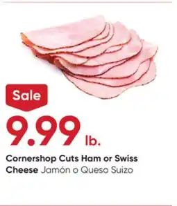 Stater Bros Cornershop Cuts Ham or Swiss Cheese offer