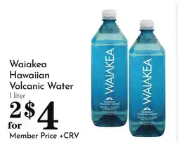 Pavilions Waiakea Hawaiian Volcanic Water offer