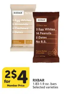 Vons RXBAR offer