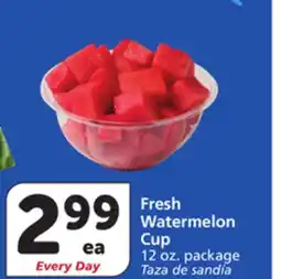 Vons Fresh Watermelon Cup offer