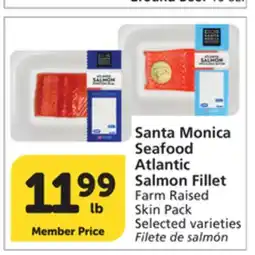 Vons Santa Monica Seafood Atlantic Salmon Fillet offer