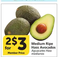 Vons Medium Ripe Hass Avocados offer