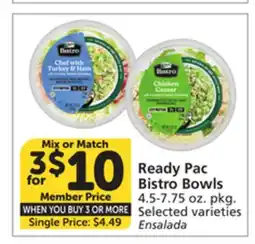 Albertsons Ready Pac Bistro Bowls offer