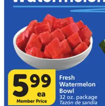 Albertsons Fresh Watermelon Bowl offer