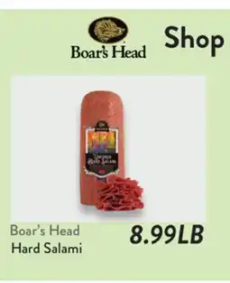 Fresh Thyme Boar's Head Hard Salami offer