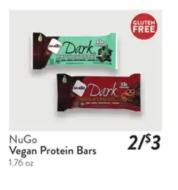 Fresh Thyme NuGo Vegan Protein Bars offer