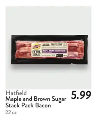 Fresh Thyme Hatfield Maple and Brown Sugar Stack Pack Bacon offer