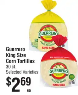 Smart & Final Guerrero King Size Corn Tortillas offer