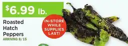Heinen's Roasted Hatch Peppers offer