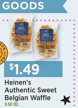 Heinen's Heinen's Authentic Sweet Belgian Waffle offer