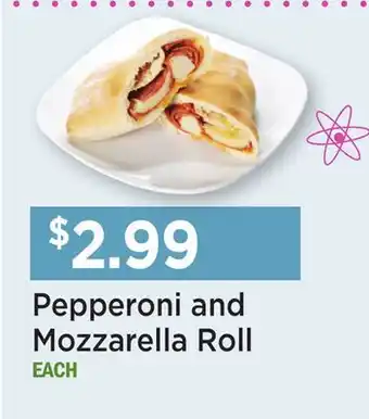 Heinen's Pepperoni and Mozzarella Roll offer