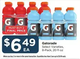 Food 4 Less Gatorade offer