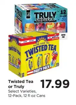 Food 4 Less Twisted Tea or Truly offer