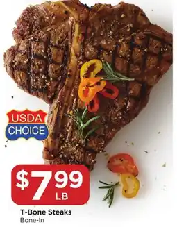 Food 4 Less T-Bone Steaks offer