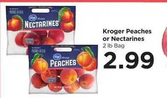Food 4 Less Kroger Peaches or Nectarines offer
