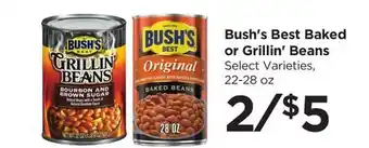 Food 4 Less Bush's Best Baked or Grillin' Beans offer