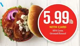 Mariano's 85% Lean Ground Round offer
