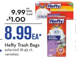 Mariano's Hefty Trash Bags offer
