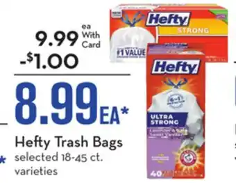 Mariano's Hefty Trash Bags offer