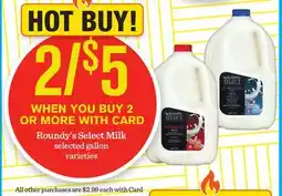 Mariano's Roundy's Select Milk offer