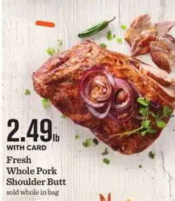 Mariano's Fresh Whole Pork Shoulder Butt offer