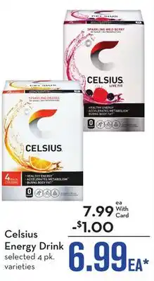 Mariano's Celsius Energy Drink offer