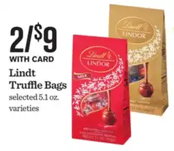 Mariano's Lindt Truffle Bags offer