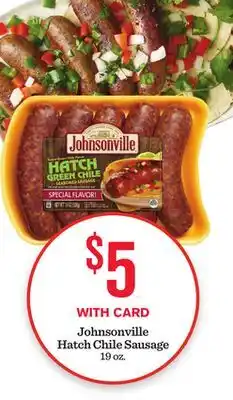 Mariano's Johnsonville Hatch Chile Sausage offer