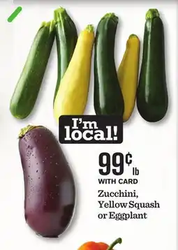 Mariano's Zucchini, Yellow Squash or Eggplant offer