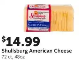 Fareway Shullsburg American Cheese offer