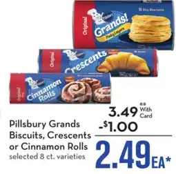 Mariano's Pillsbury Grands Biscuits, Crescents or Cinnamon Rolls offer