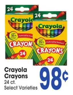 Jewel-Osco Crayola Crayons offer
