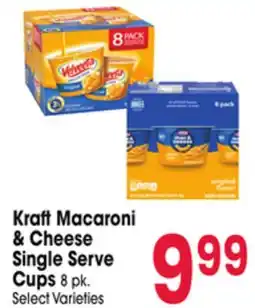 Jewel-Osco Kraft Macaroni & Cheese Single Serve Cups offer