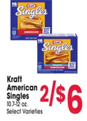 Jewel-Osco Kraft American Singles offer