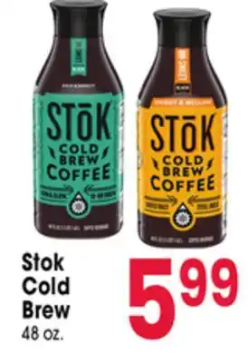 Jewel-Osco Stok Cold Brew offer