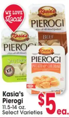 Jewel-Osco Kasia's Pierogi offer